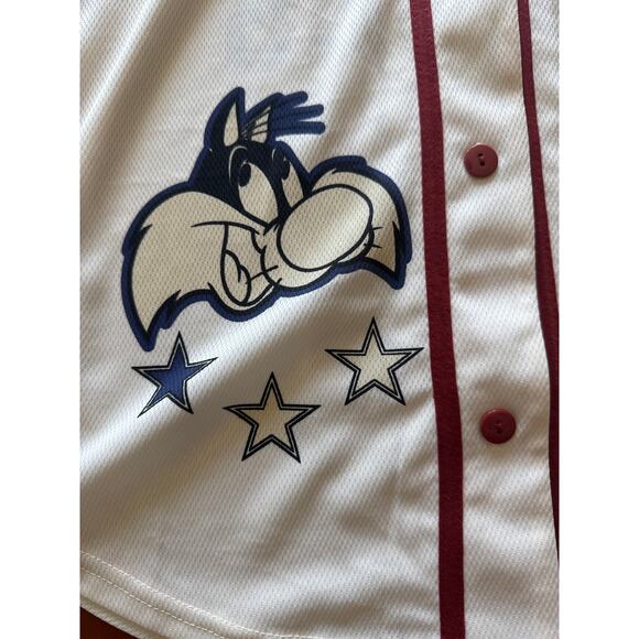Looney Tunes Baseball Jersey Tweety Bird, Sylvester, Bugs Bunny JXL - Picture 4 of 8